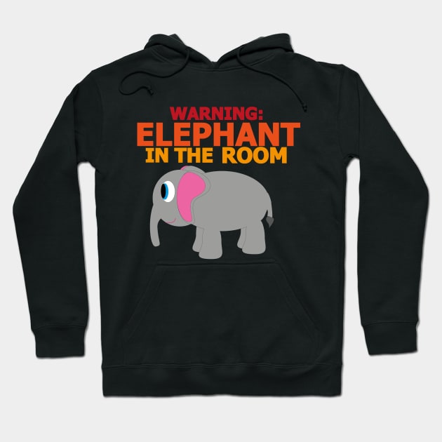 Warning: Elephant In The Room Hoodie by creationoverload